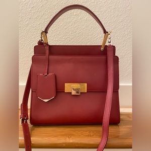 Balenciaga Le Dix Zip Cartable Small - Red